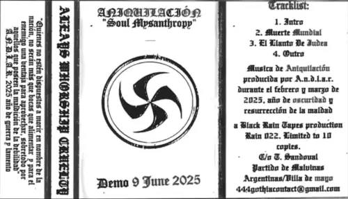 Aniquilación : Soul Misanthropy